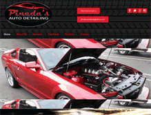 Tablet Screenshot of pinedas-autodetailing.com